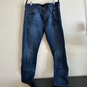 Men’s Levi’s 513 jeans 38x34 dark jeans
